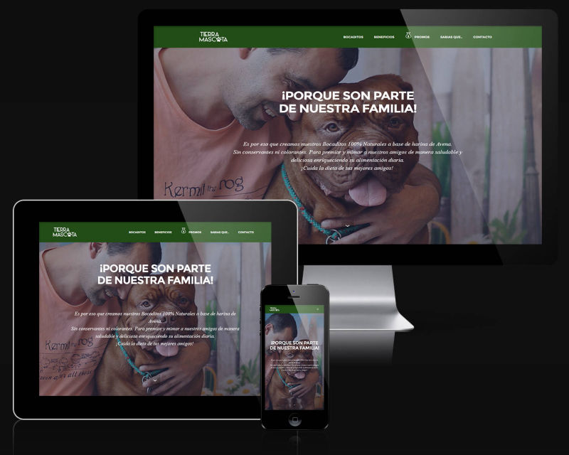 Tierramascota website